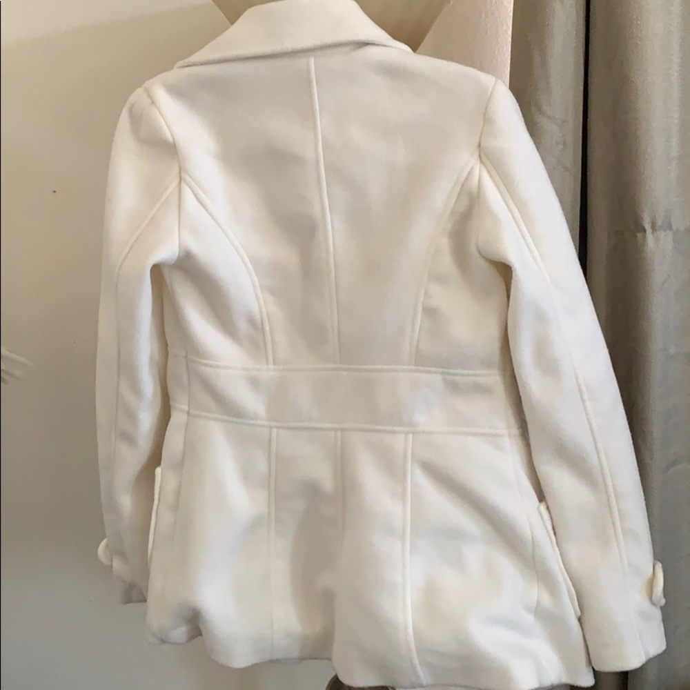 Cream peacoat - Picture 4 of 4